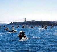 Bo�az'da eylem