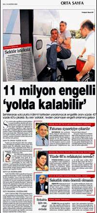 SABAH yazd� engel kalkt�