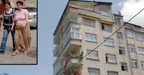 Bebe�ini 5. kattan att� iddias�