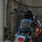 Motosiklet beton dire�e �arpt�: 2 �l�