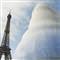 Parisin ortas�nda bir buzda��