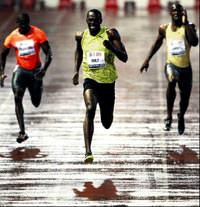 Bolt ya�mur �amur dinlemez!