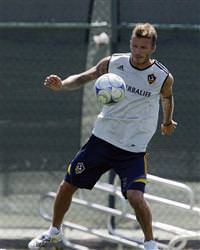 Beckham'dan ye�il ���k