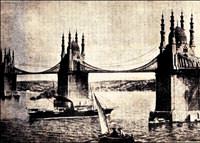 1900'deki k�pr� projesinde rayl� sistem de vard�