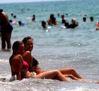 Buzlar� Antalya eritiyor