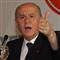 Devlet Bah�eli sert konu�tu