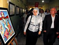 Bayrampa�a Cezaevi'nde y�rek burkan resim sergisi