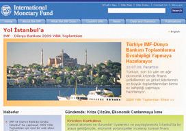 IMFnin yay�n dilleri i�ine T�rk�e de girdi