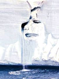 Buzul par�as�, k�resel �s�nma i�in a�l�yor...