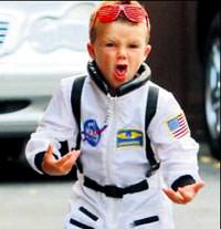 Cruz astronot oldu!