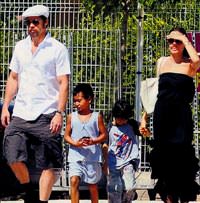 Fransa'da ailece tatil yapt�lar