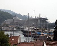 L�ks yolcu gemisi Marmaris'te