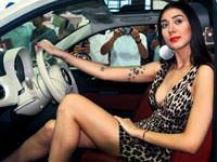 Diyarbak�r'da mankenli oto fuar�