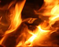 Bursa'da yang�n: 1 �l�