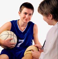 Tenis�i ve basket�ilerin 'diz b�lgesi' �ok hassas
