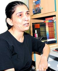 'H�crelerim yan�yor g�ne�imizi �ald�lar'