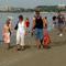 Turistler denizin tad�n� ��kard�