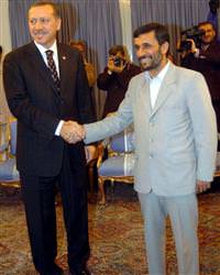 Erdo�an'dan Ahmedinejad'a �vg�
