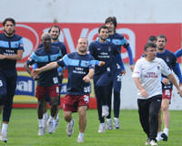 Trabzonspor'da haz�rl�klar s�r�yor