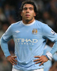 Tevez alay konusu oldu