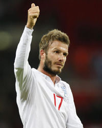Ve Beckham Milan'da