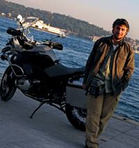 R�yas�nda g�rd�, motorla Akdeniz'i gezecek