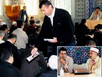 Cuma namaz�nda A gribi uyar�lar�...