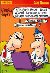 Karikat�r ger�ek oldu!