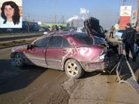 �zerine otomobil devrildi
