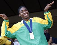 Semenya unvan�n� korudu