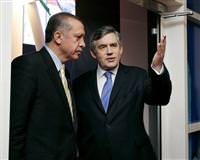 Erdo�an Brown ile g�r��t�