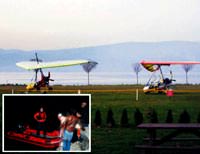 Sapanca G�l�'ne ini� yapan pilotu bal�k��lar kurtard�