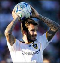 Beckham'da kriz yok