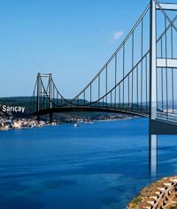 �anakkale Bo�az K�pr�s� Sar��ay-Kilitbahir aras�nda