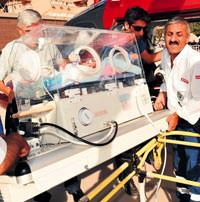 U�an ambulanslar i�in ye�il kart yeterli