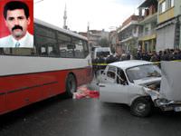 Otob�s�n alt�nda can verdi