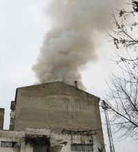 Zeytinburnu'nda korkutan yang�n