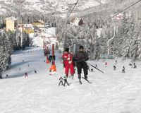 Ilgaz Da��'nda kayak sezonu a��ld�