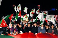Filistin'e �zg�rl�k Konvoyu �stanbul'da