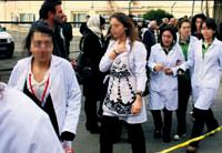 K�z meslek lisesinde patlama: 7 yaral�