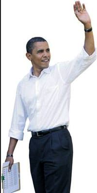 Obama'n�n bir y�ll�k karnesi netle�iyor