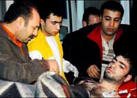 Viran�ehir'de kanl� s�ra kavgas�: 1 �l� 11 yaral�