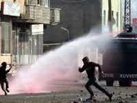 Hakkari'de izinsiz g�steri