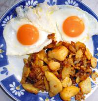 Yaln�z patates k�zartmas�yla ya�anmaz...
