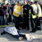 Ya�l� Alman turisti ezdi arkas�na bakmadan ka�t�