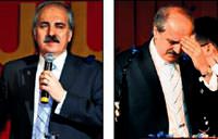 Kurtulmu�'un aln�na konfeti kapa�� �arpt�