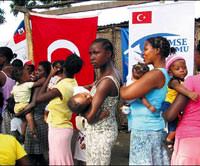 Haiti'den T�rkiye'ye yard�m i�in te�ekk�r