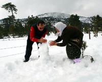 Mu�la'ya mevsimin ilk kar� ya�d�
