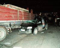 Bah�elievler'de feci kaza