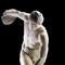 Disk Atan Atlet heykelinin asl� de�il, kopyas� sergileniyor